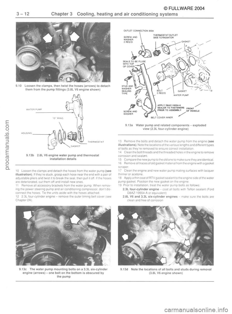 FORD MUSTANG 1979  Service Repair Manual © FULLWARE 2004procarmanuals.com 