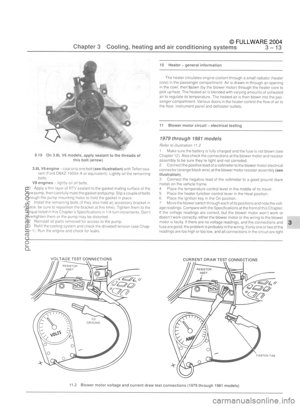FORD MUSTANG 1979  Service Repair Manual 
© FULLWARE 2004procarmanuals.com 