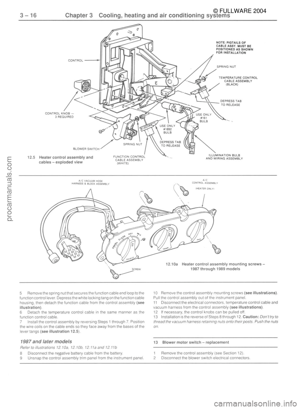 FORD MUSTANG 1979  Service Repair Manual © FULLWARE 2004procarmanuals.com 