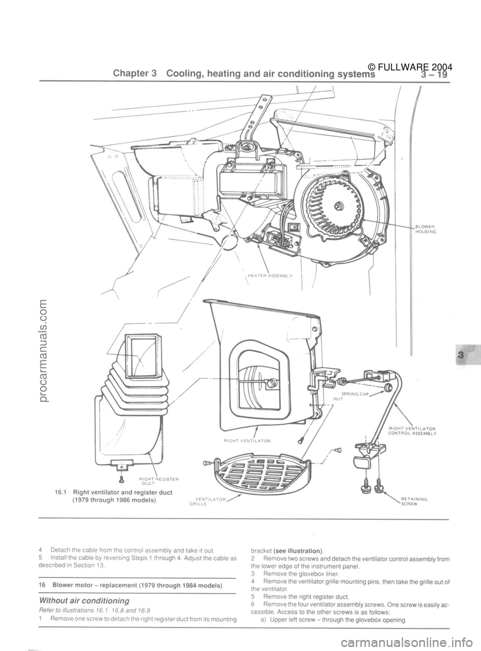 FORD MUSTANG 1979  Service Repair Manual 
© FULLWARE 2004procarmanuals.com 