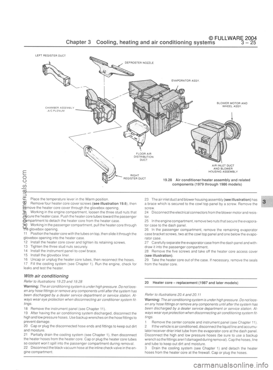 FORD MUSTANG 1979  Service Repair Manual 
© FULLWARE 2004procarmanuals.com 