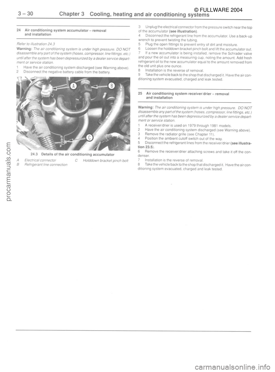 FORD MUSTANG 1979  Service Repair Manual © FULLWARE 2004procarmanuals.com 