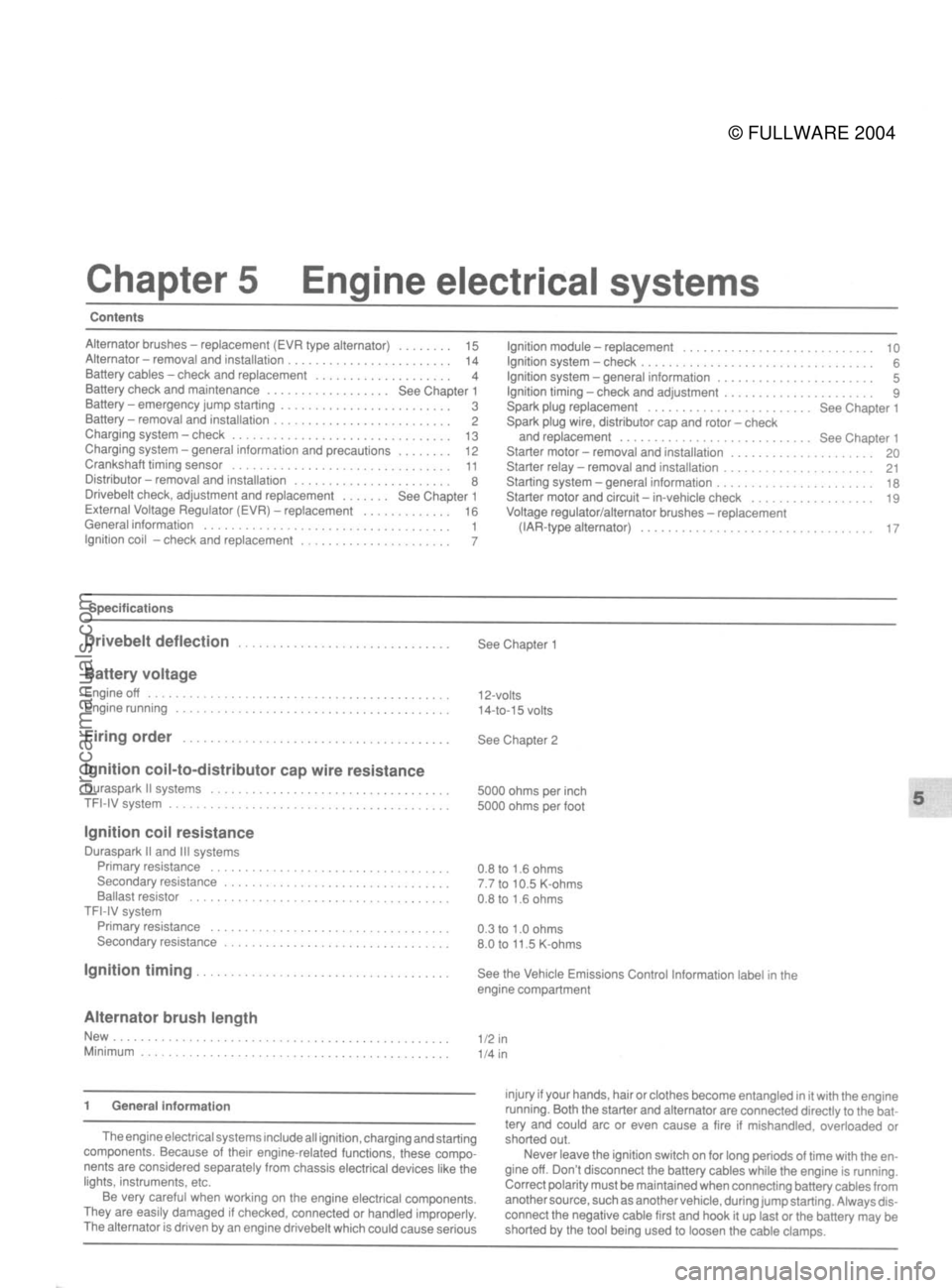 FORD MUSTANG 1979  Service Repair Manual 
© FULLWARE 2004procarmanuals.com 