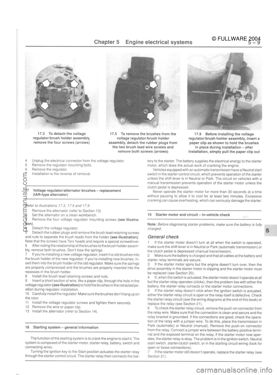 FORD MUSTANG 1979  Service Repair Manual 
© FULLWARE 2004procarmanuals.com 