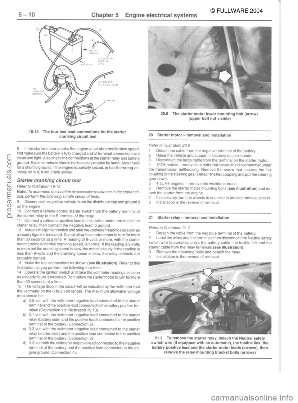 FORD MUSTANG 1979 Service Repair Manual © FULLWARE 2004procarmanuals.com FORD MUSTANG 1979 Service Repair Manual © FULLWARE 2004procarmanuals.com