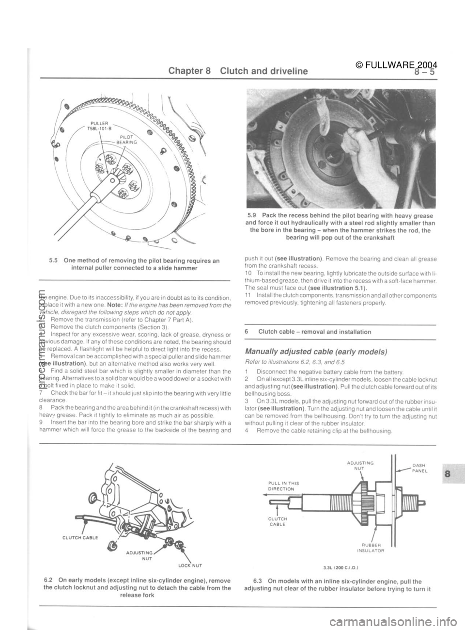 FORD MUSTANG 1979  Service Repair Manual 
© FULLWARE 2004procarmanuals.com 