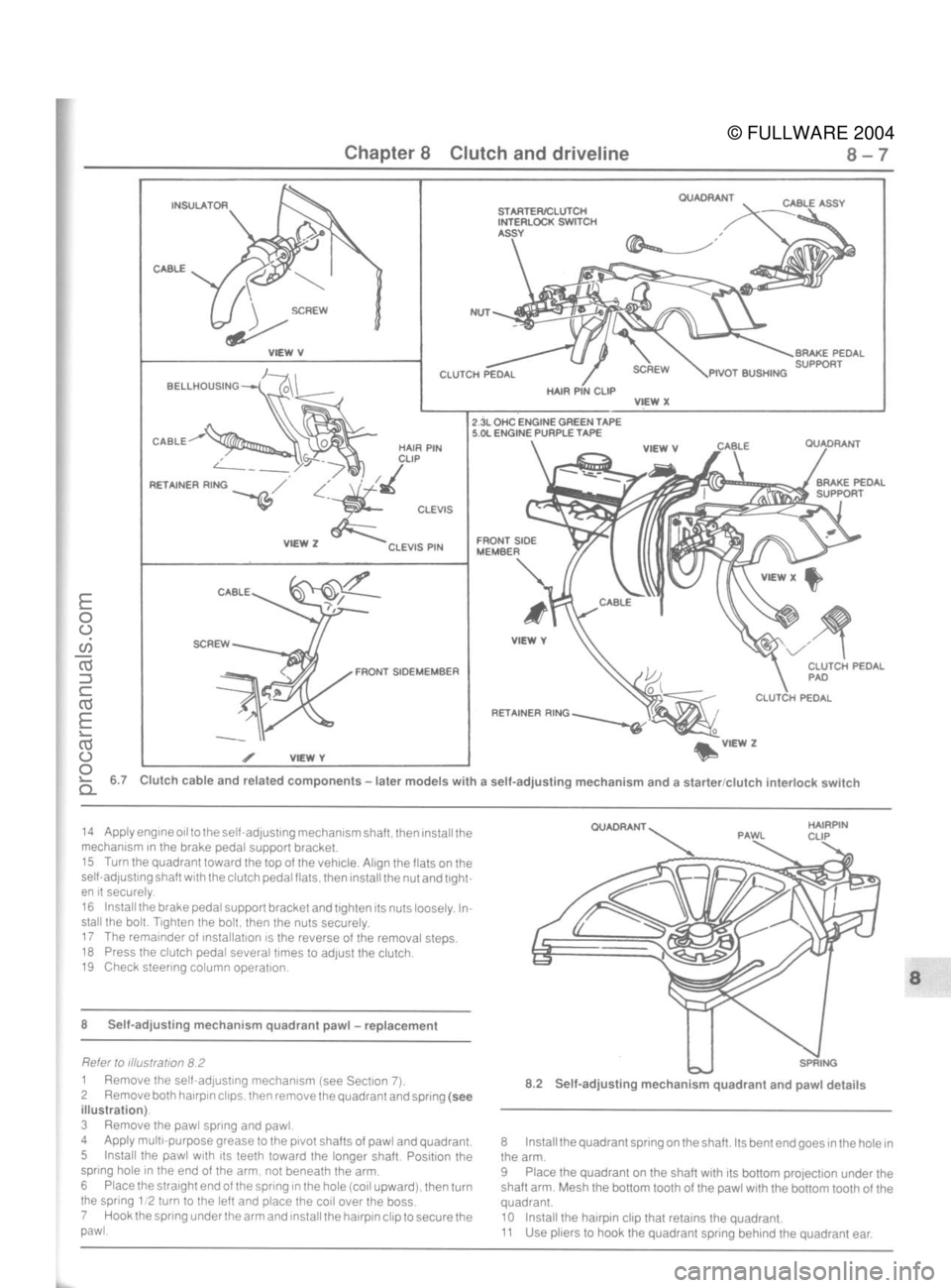 FORD MUSTANG 1979  Service Repair Manual 
© FULLWARE 2004procarmanuals.com 
