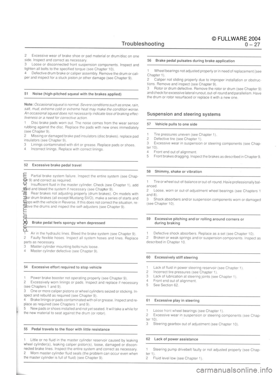 FORD MUSTANG 1979 Service Owners Manual
© FULLWARE 2004procarmanuals.com FORD MUSTANG 1979 Service Owners Manual
© FULLWARE 2004procarmanuals.com