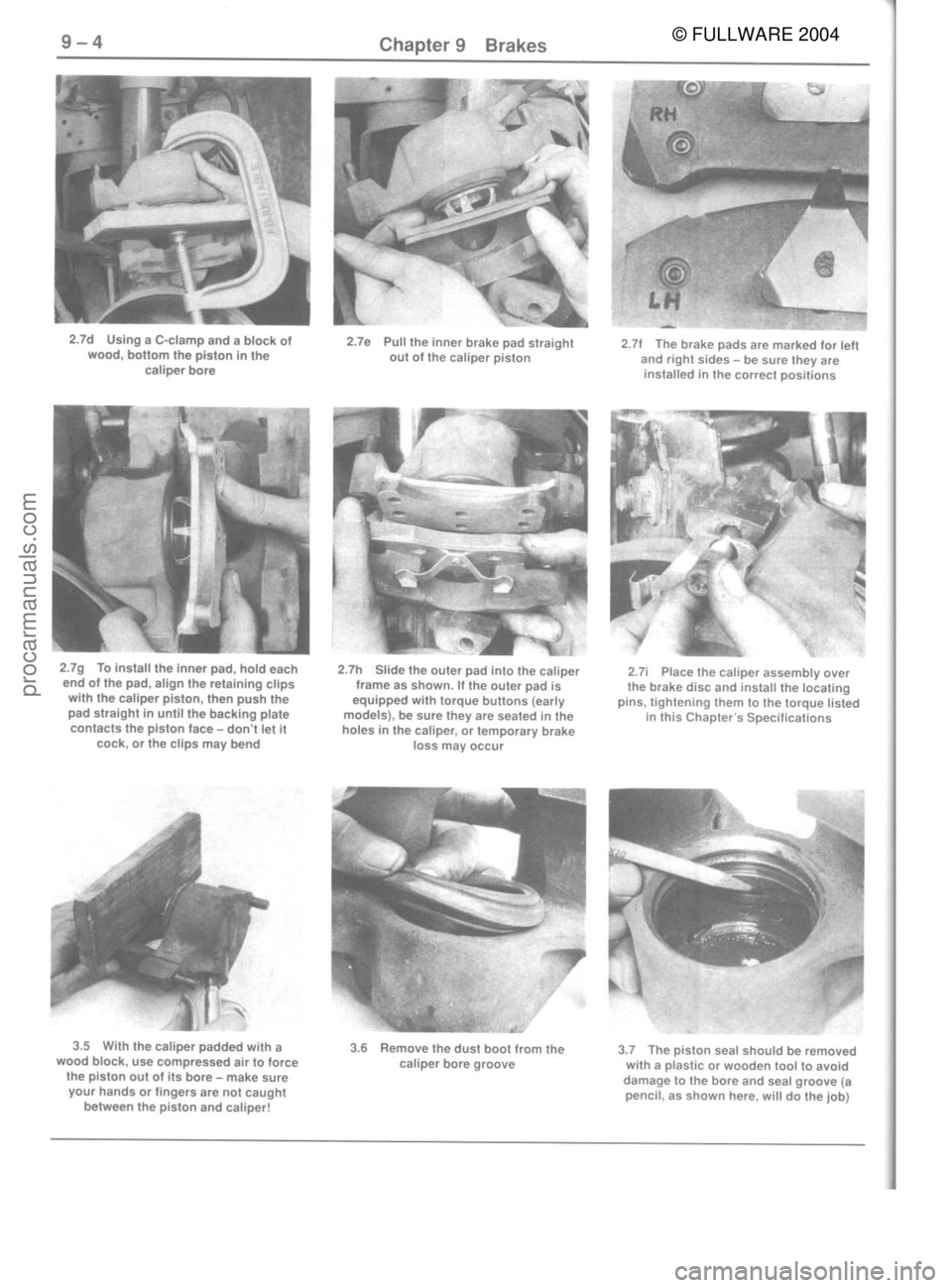FORD MUSTANG 1979  Service Repair Manual © FULLWARE 2004procarmanuals.com 