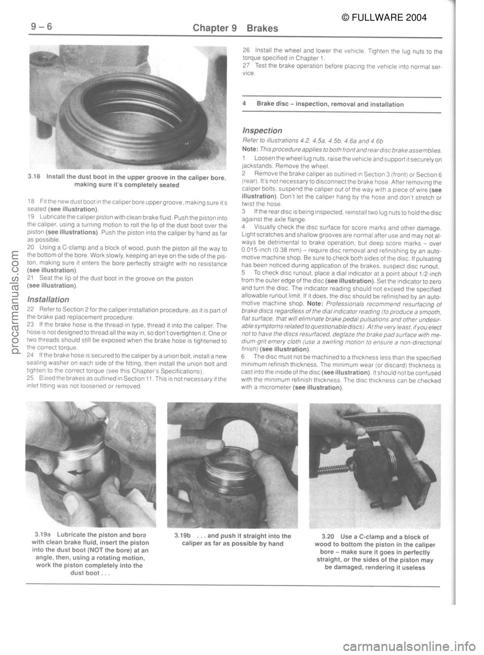 FORD MUSTANG 1979  Service Repair Manual © FULLWARE 2004procarmanuals.com 