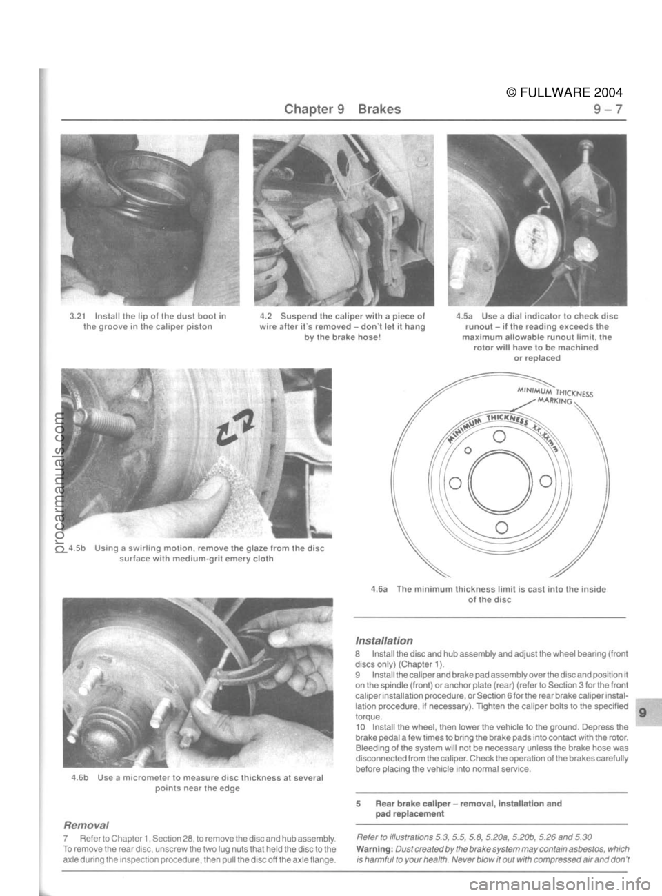 FORD MUSTANG 1979  Service Repair Manual 
© FULLWARE 2004procarmanuals.com 