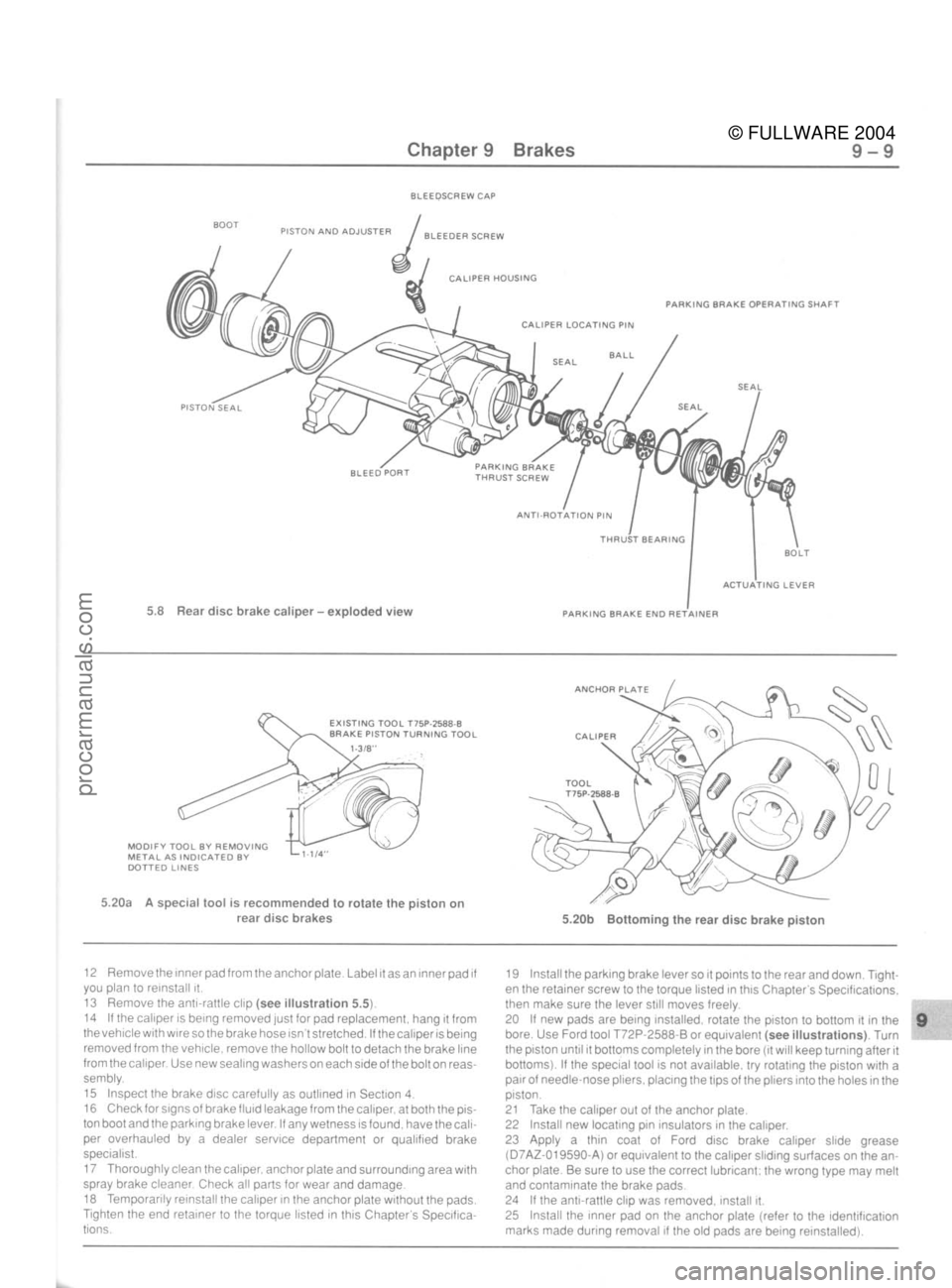 FORD MUSTANG 1979  Service Repair Manual 
© FULLWARE 2004procarmanuals.com 