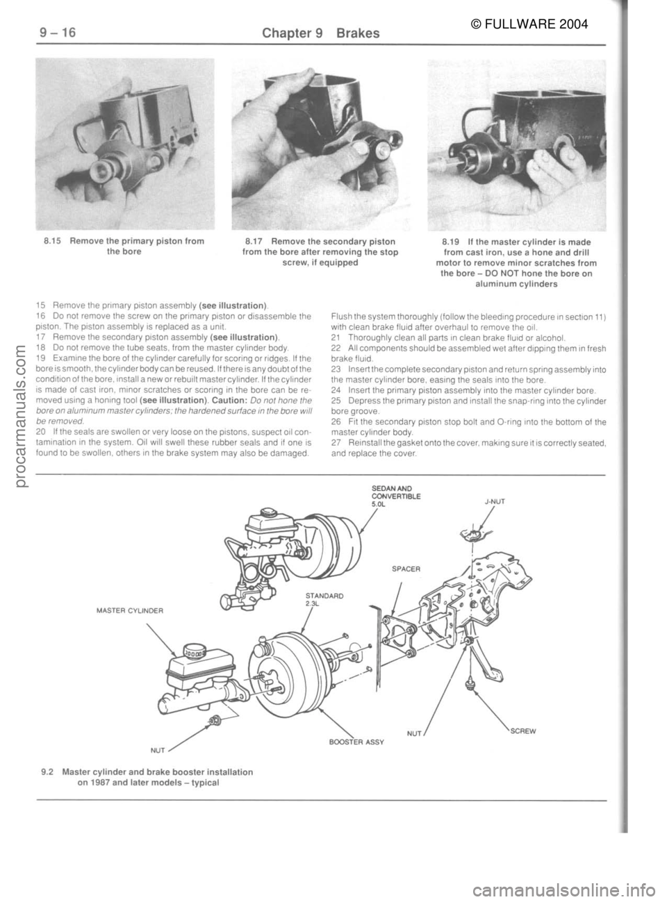 FORD MUSTANG 1979  Service Repair Manual © FULLWARE 2004procarmanuals.com 