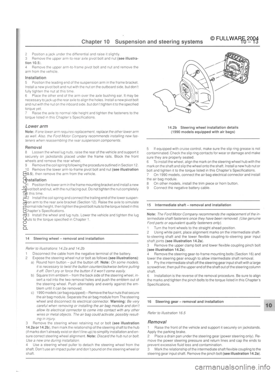 FORD MUSTANG 1979  Service Repair Manual 
© FULLWARE 2004procarmanuals.com 