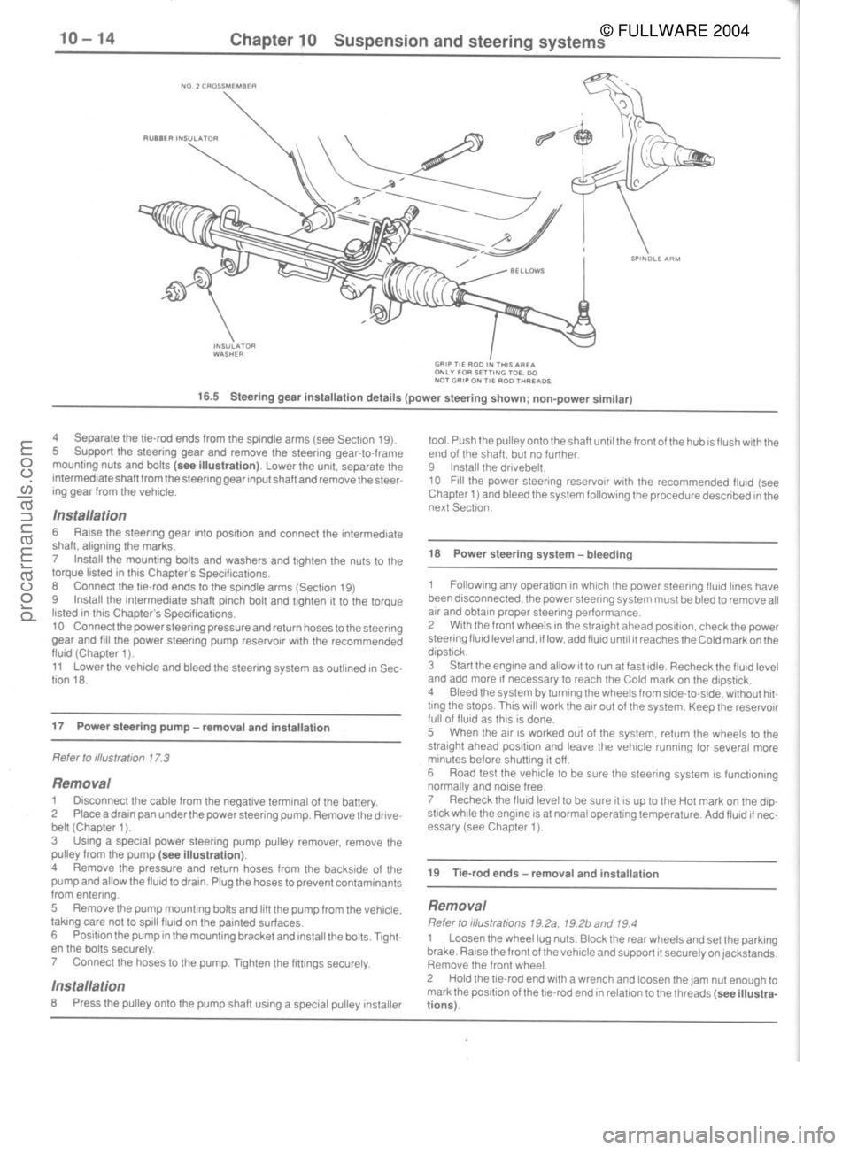 FORD MUSTANG 1979  Service Repair Manual © FULLWARE 2004procarmanuals.com 