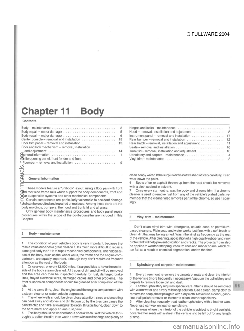 FORD MUSTANG 1979  Service Repair Manual 
© FULLWARE 2004procarmanuals.com 