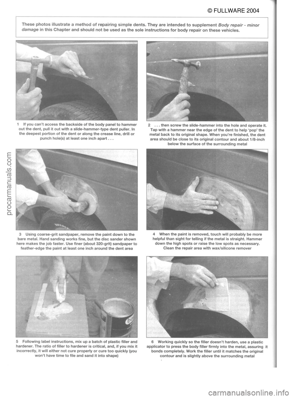 FORD MUSTANG 1979  Service Repair Manual © FULLWARE 2004procarmanuals.com 