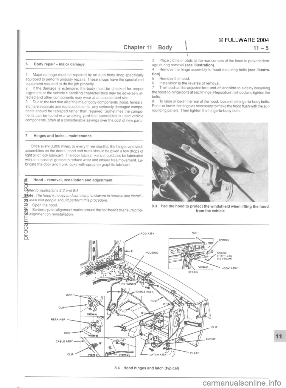 FORD MUSTANG 1979  Service Repair Manual 
© FULLWARE 2004procarmanuals.com 