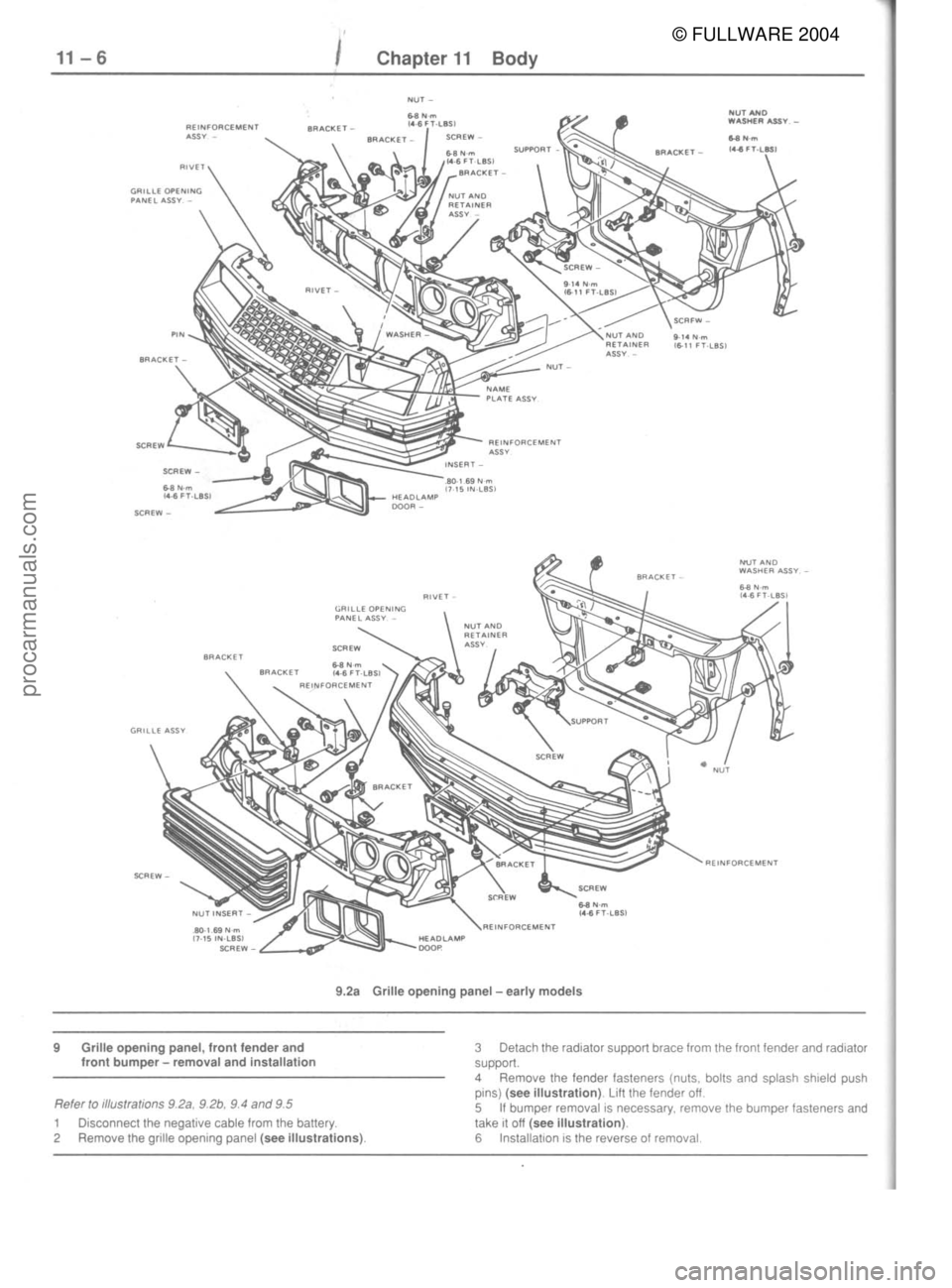 FORD MUSTANG 1979  Service Repair Manual © FULLWARE 2004procarmanuals.com 