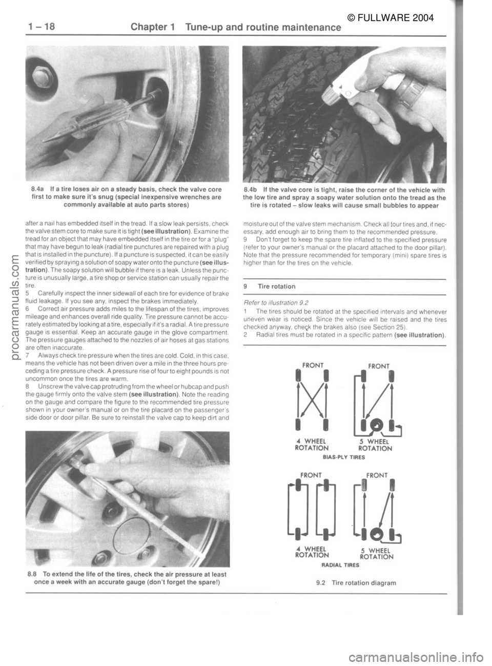 FORD MUSTANG 1979  Service Service Manual © FULLWARE 2004procarmanuals.com 