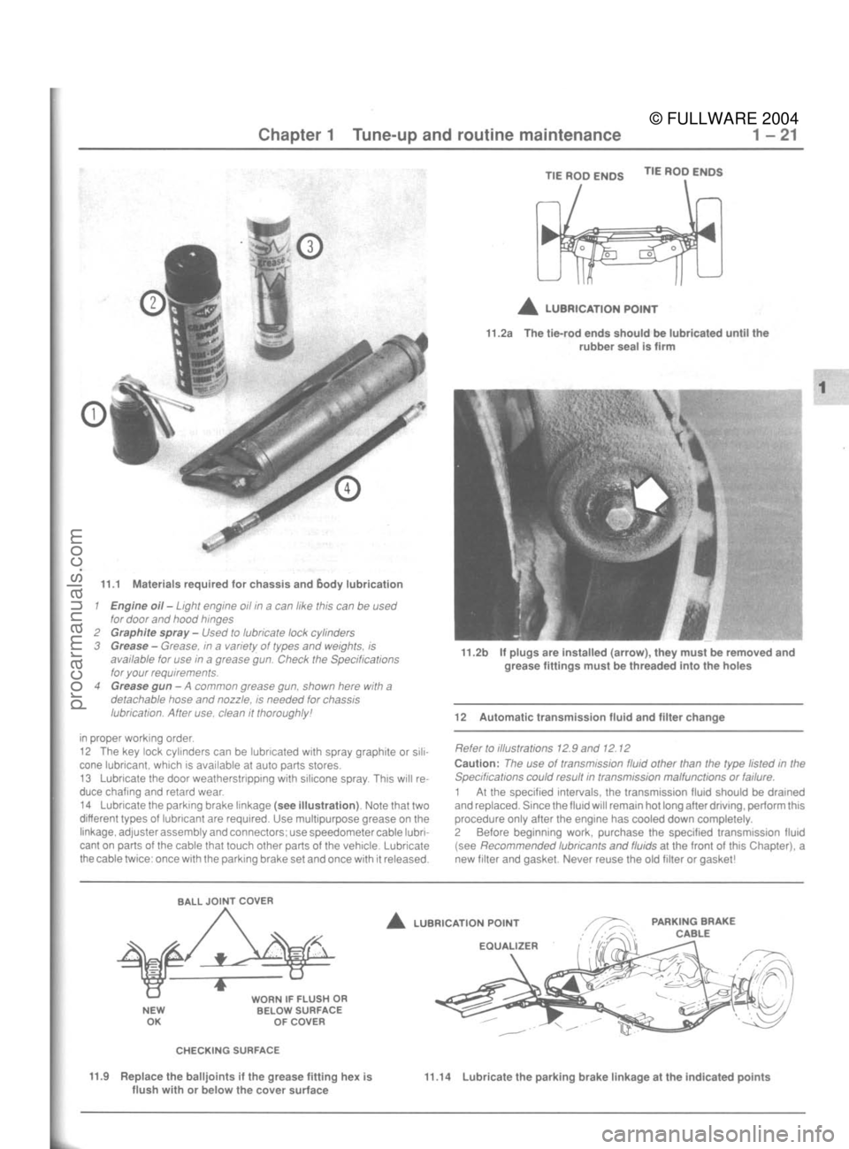 FORD MUSTANG 1979  Service Service Manual 
© FULLWARE 2004procarmanuals.com 