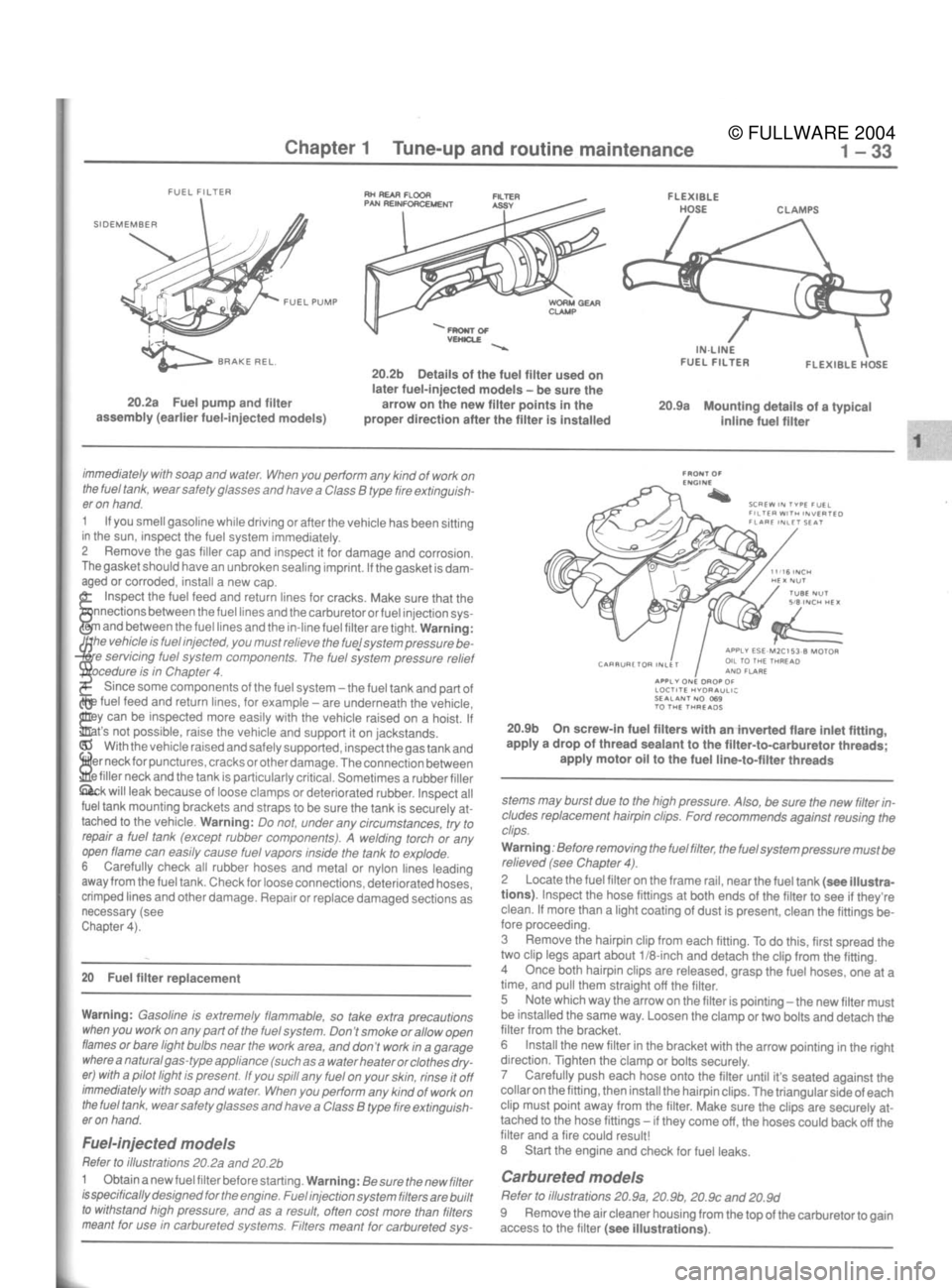 FORD MUSTANG 1979  Service Manual PDF 
© FULLWARE 2004procarmanuals.com 