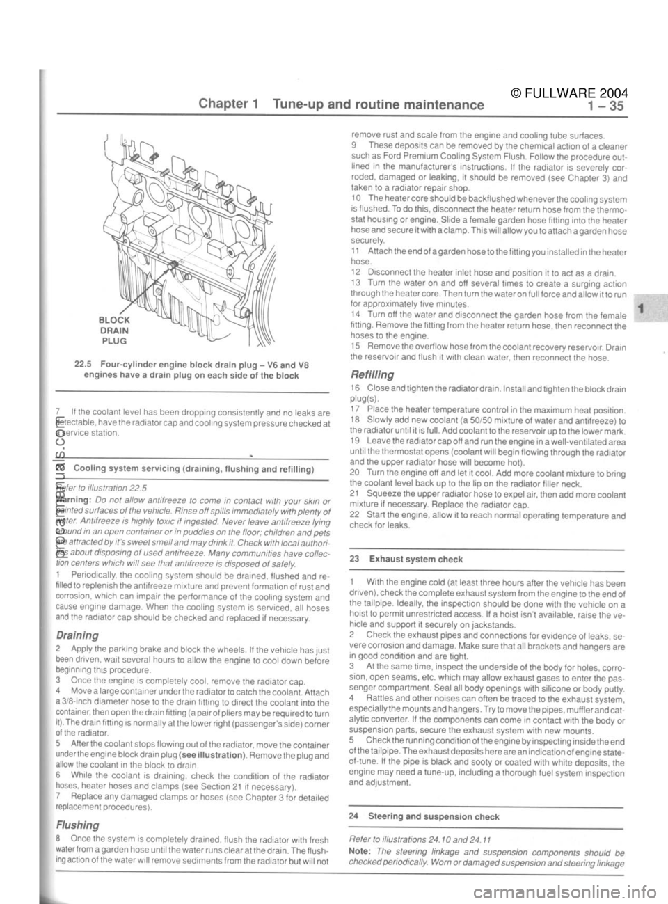 FORD MUSTANG 1979  Service Manual PDF 
© FULLWARE 2004procarmanuals.com 