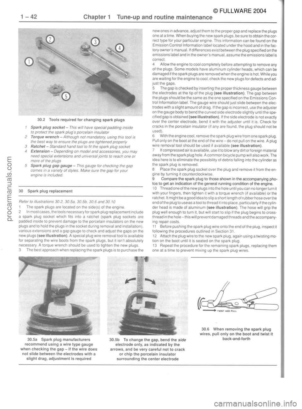 FORD MUSTANG 1979  Service Manual PDF © FULLWARE 2004procarmanuals.com 