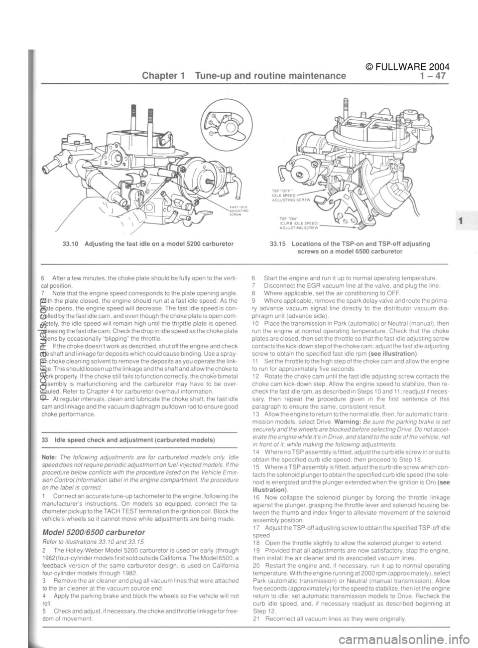 FORD MUSTANG 1979  Service Manual PDF 
© FULLWARE 2004procarmanuals.com 
