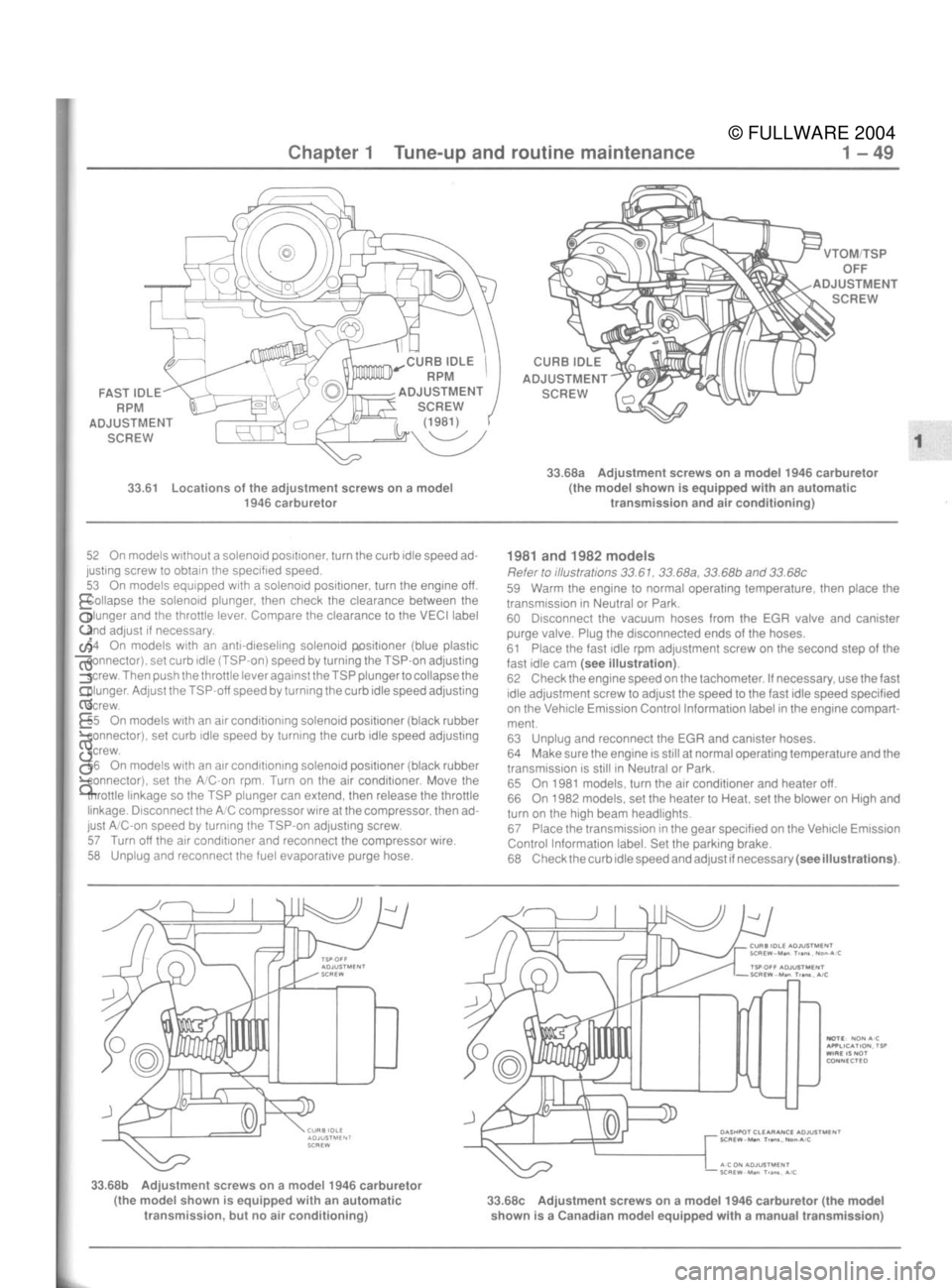 FORD MUSTANG 1979  Service Manual PDF 
© FULLWARE 2004procarmanuals.com 