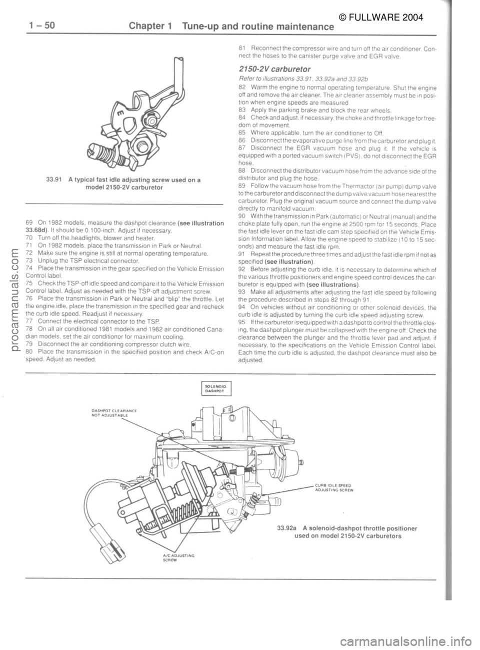 FORD MUSTANG 1979  Service Manual PDF © FULLWARE 2004procarmanuals.com 