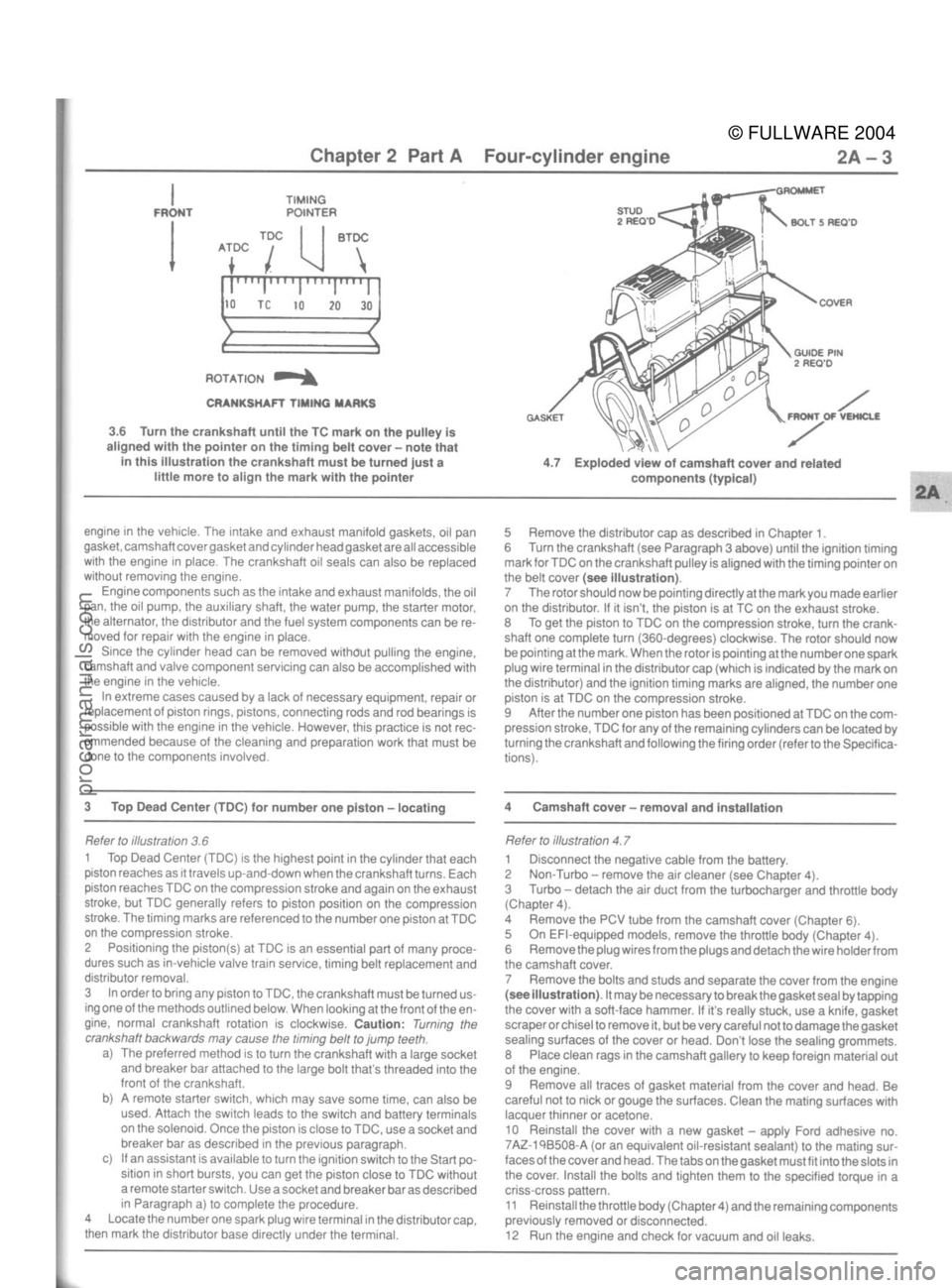 FORD MUSTANG 1979  Service Manual Online 
© FULLWARE 2004procarmanuals.com 