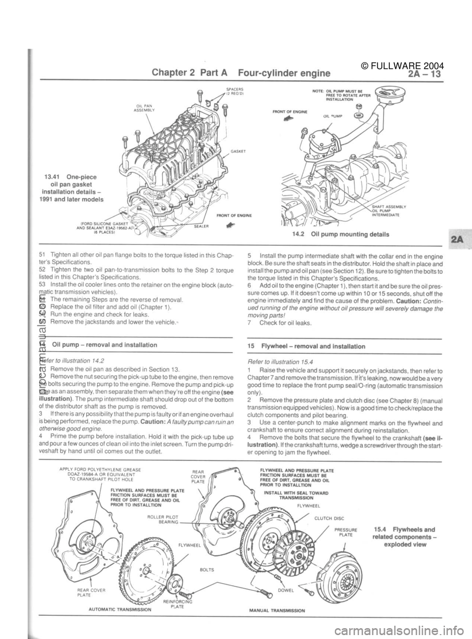 FORD MUSTANG 1979  Service Owners Manual 
© FULLWARE 2004procarmanuals.com 