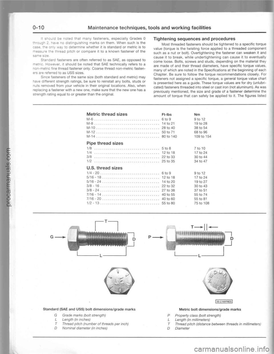 FORD MUSTANG 1994  Service User Guide procarmanuals.com 