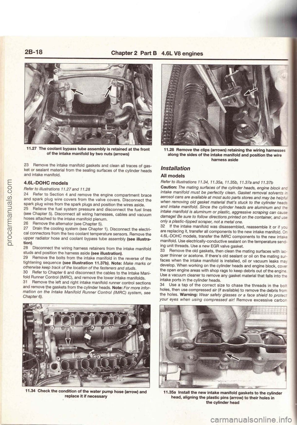FORD MUSTANG 1994  Service Repair Manual procarmanuals.com 