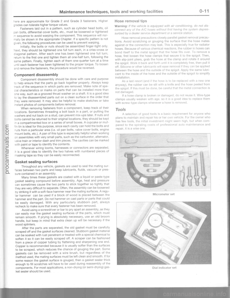 FORD MUSTANG 1994  Service User Guide procarmanuals.com 