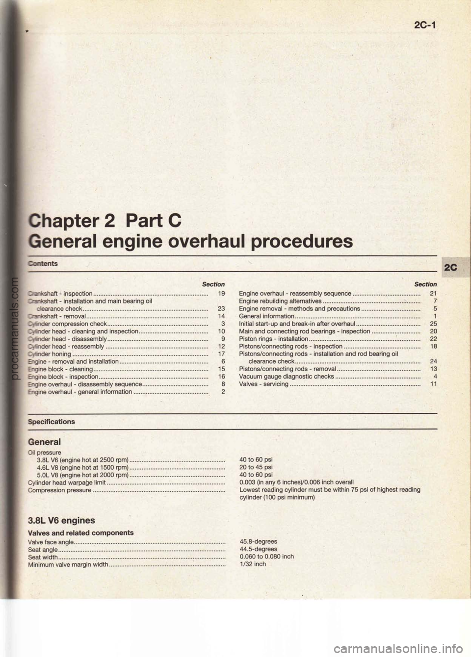 FORD MUSTANG 1994  Service Repair Manual procarmanuals.com 