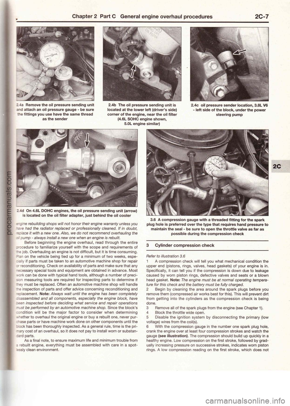 FORD MUSTANG 1994  Service Repair Manual procarmanuals.com 