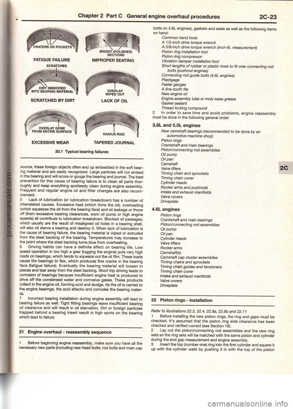 FORD MUSTANG 1994  Service Repair Manual procarmanuals.com 