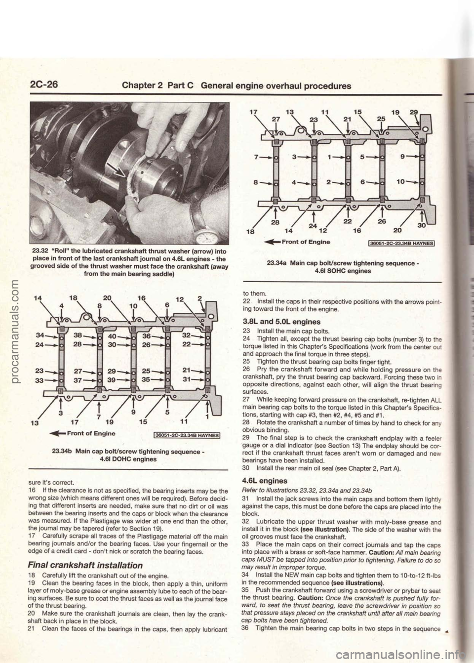 FORD MUSTANG 1994  Service Repair Manual procarmanuals.com 
