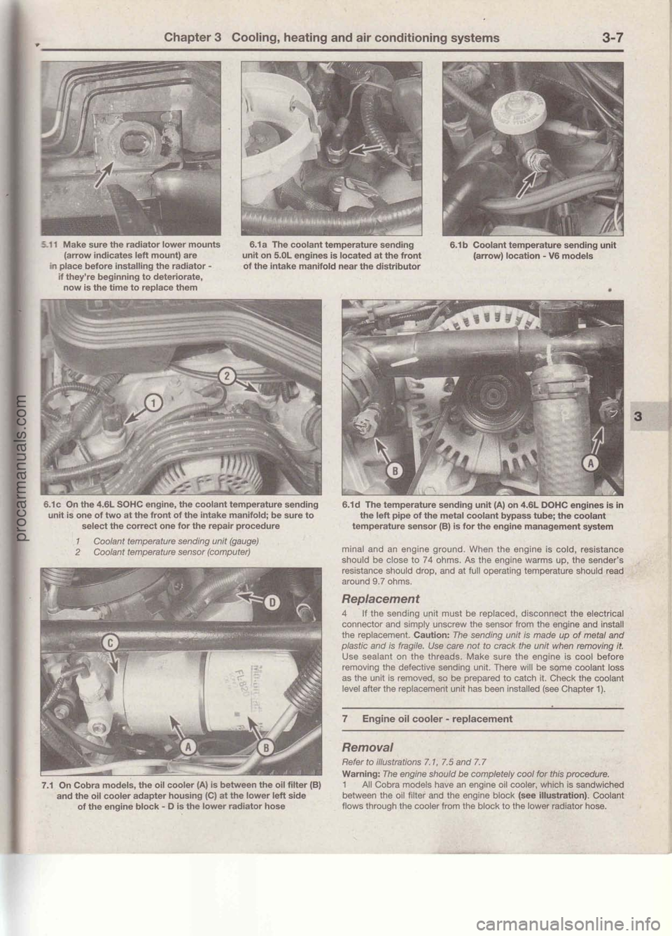 FORD MUSTANG 1994  Service Repair Manual procarmanuals.com 