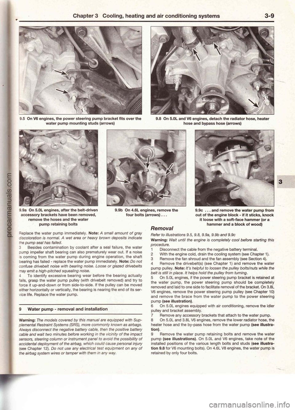 FORD MUSTANG 1994  Service Repair Manual procarmanuals.com 
