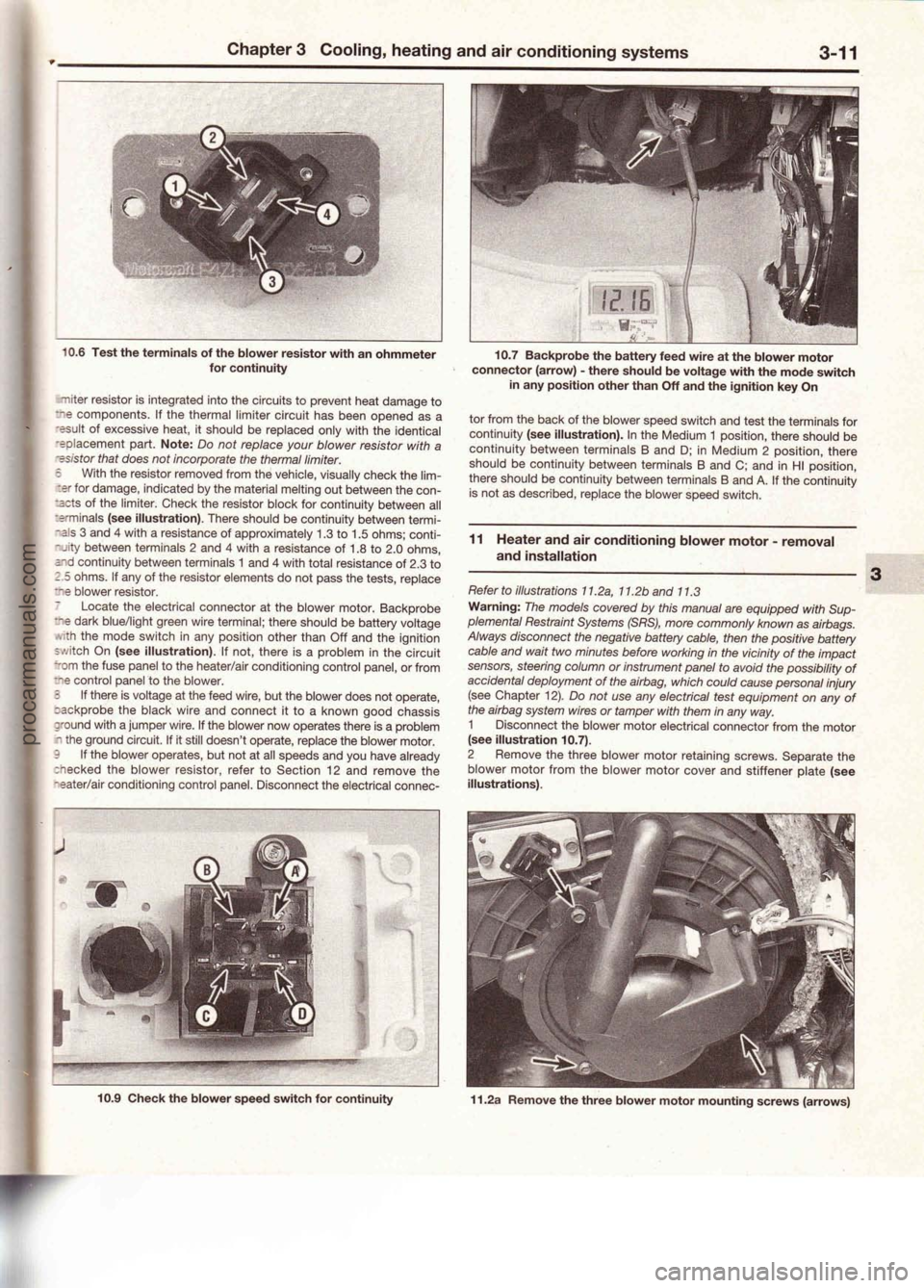 FORD MUSTANG 1994  Service Repair Manual procarmanuals.com 