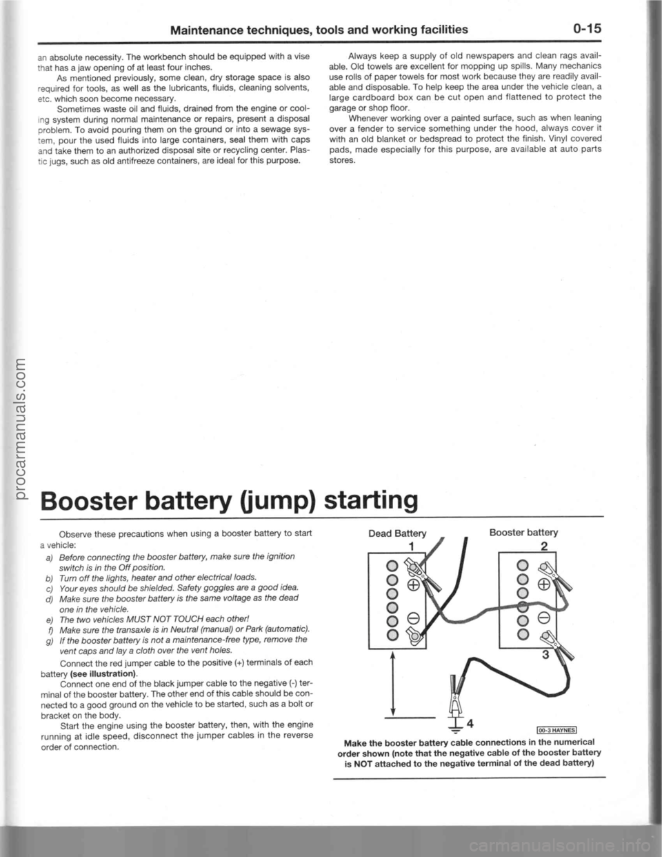 FORD MUSTANG 1994  Service User Guide procarmanuals.com 