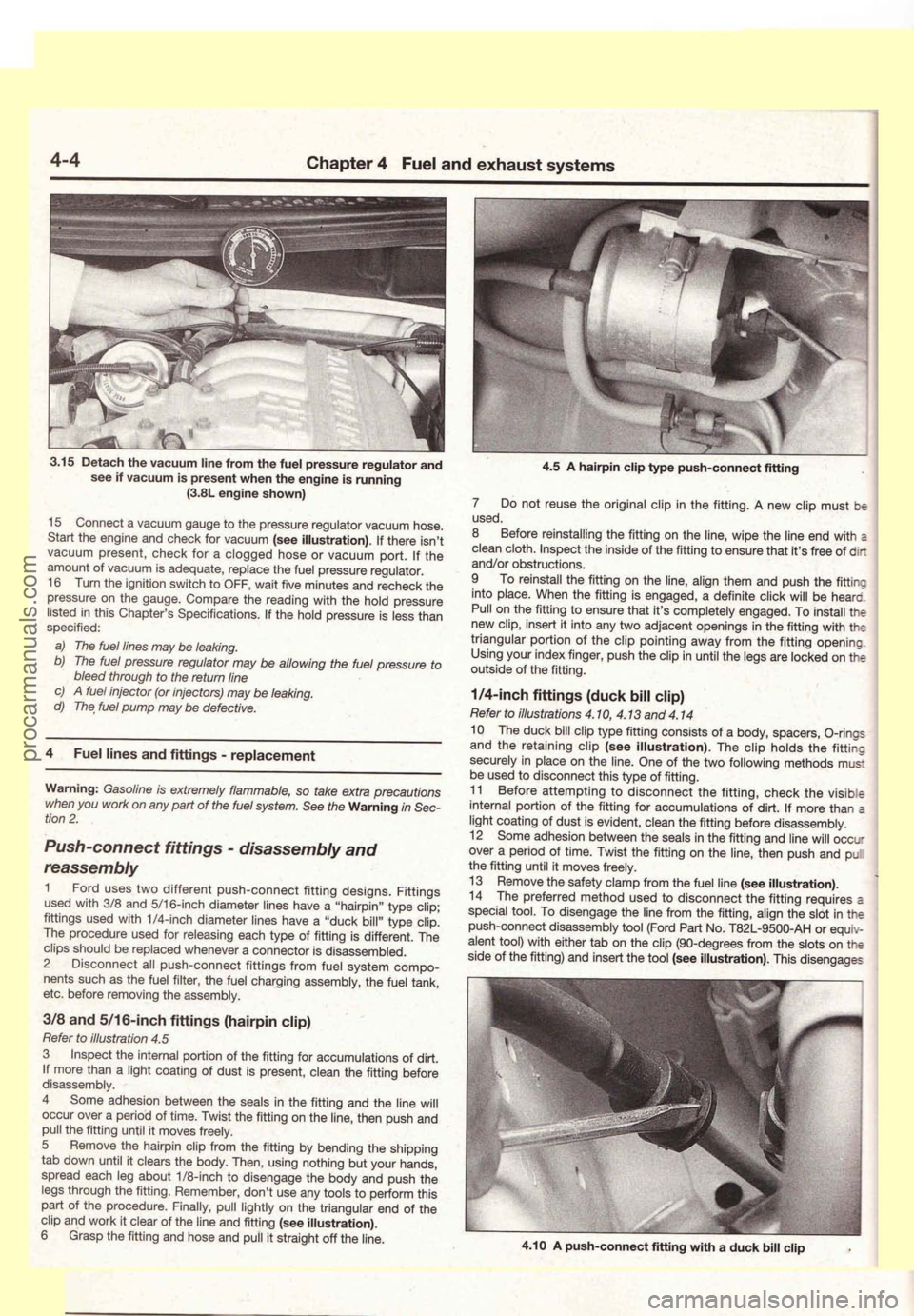 FORD MUSTANG 1994  Service Repair Manual procarmanuals.com 