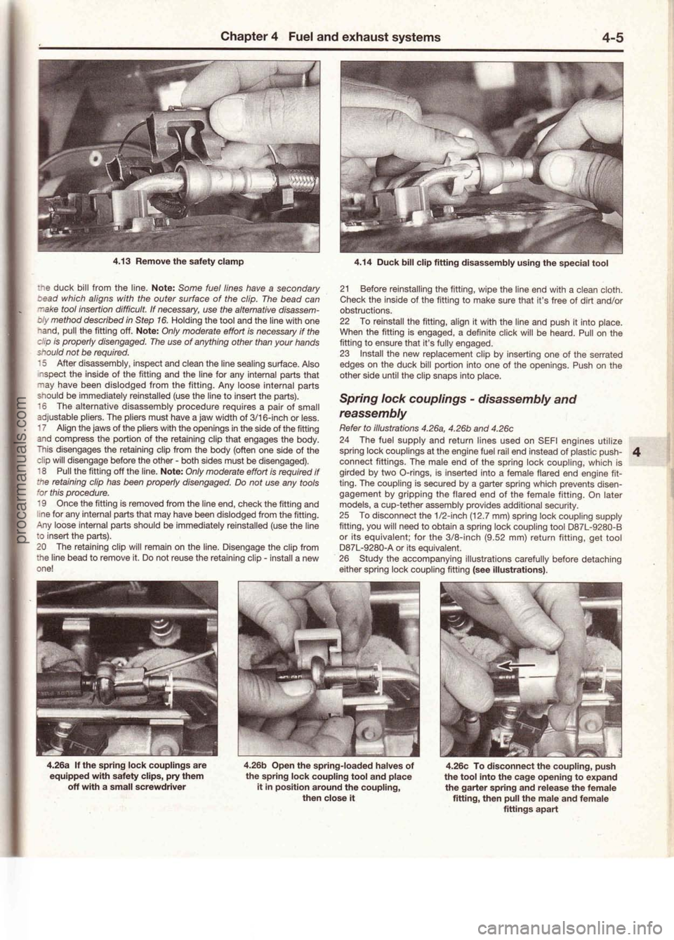 FORD MUSTANG 1994  Service Repair Manual procarmanuals.com 