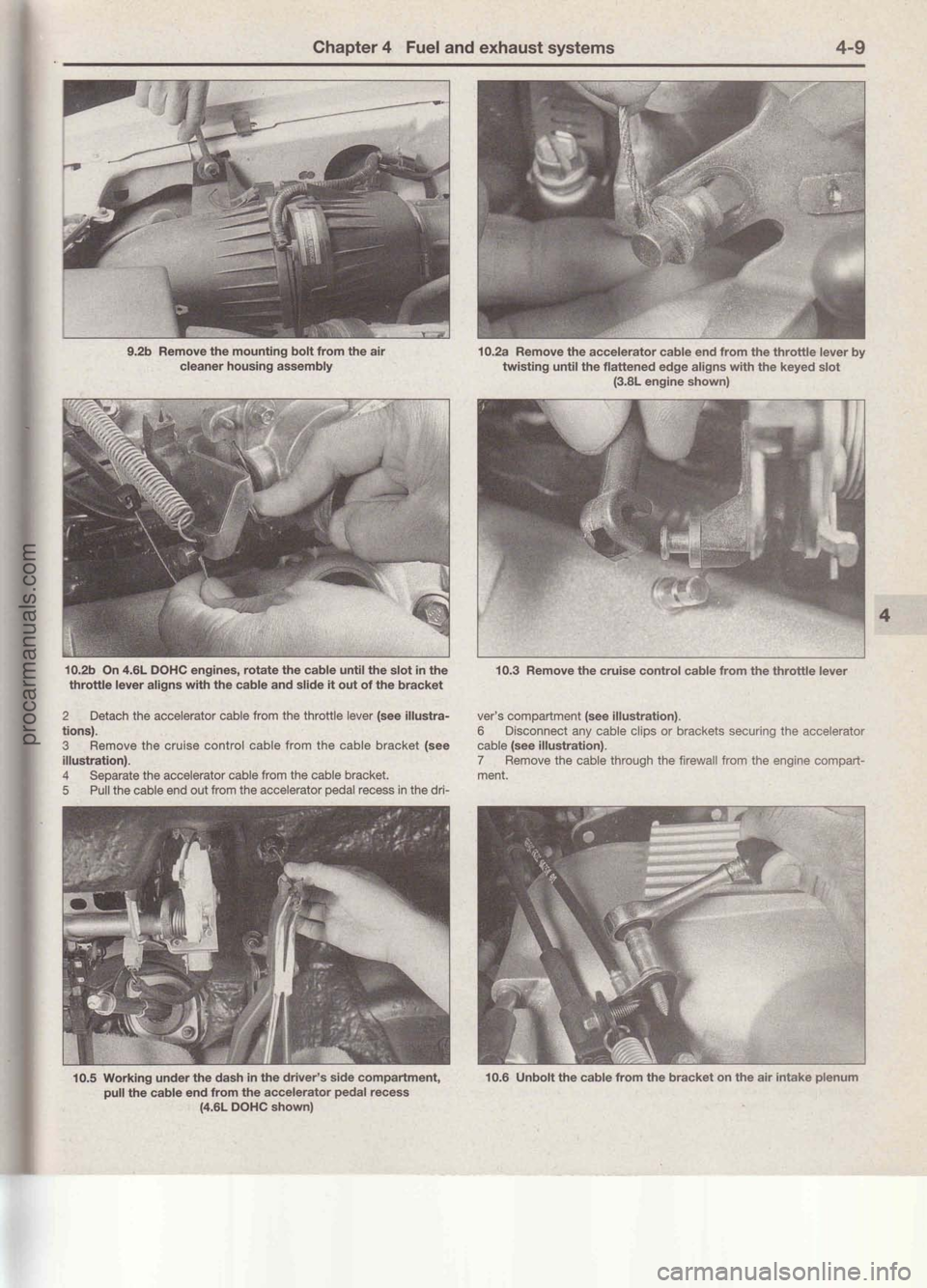 FORD MUSTANG 1994  Service Repair Manual procarmanuals.com 