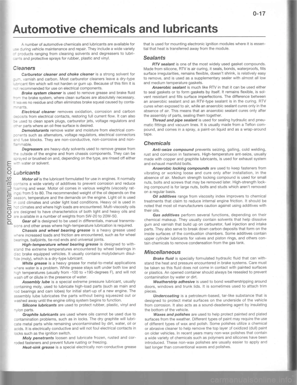 FORD MUSTANG 1994  Service User Guide procarmanuals.com 