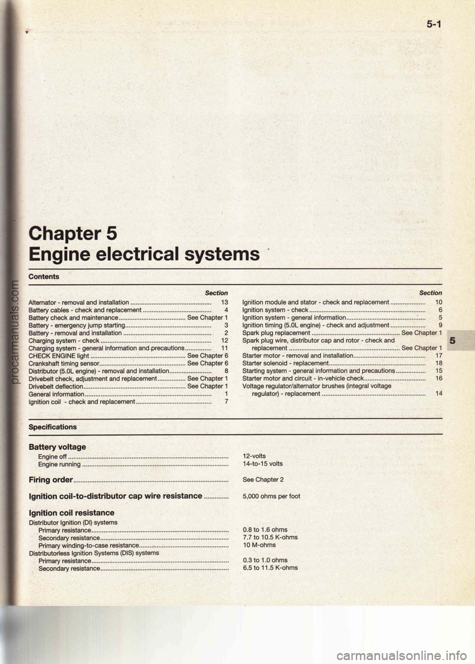 FORD MUSTANG 1994 Service Repair Manual procarmanuals.com FORD MUSTANG 1994 Service Repair Manual procarmanuals.com