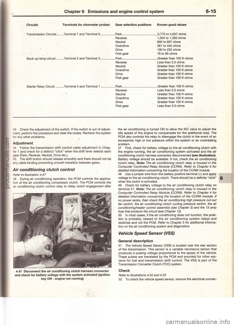 FORD MUSTANG 1994  Service Repair Manual procarmanuals.com 